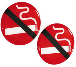 nalepka - prepovedano kajenje